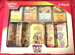Pokemon Scarlet & Violet 151 Costco Tin Bundle Box **New & Factory Sealed** - Image 1
