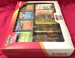 Pokemon Scarlet & Violet 151 Costco Tin Bundle Box **New & Factory Sealed** - Image 5