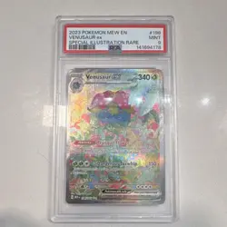 The Pokemon Company Venusaur ex 198/165 SV 151 SIR Holo PSA 9 2023 EN - Image 1