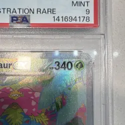 The Pokemon Company Venusaur ex 198/165 SV 151 SIR Holo PSA 9 2023 EN - Image 4