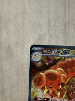 Dachsbun ex 169/142 Stellar Crown NM Pokemon Single Card - Image 3