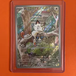 Pokemon TCG Meowth 106/094 Phantasmal Flames Near Mint - Image 1