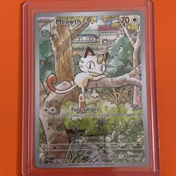Pokemon TCG Meowth 106/094 Phantasmal Flames Near Mint - Image 1