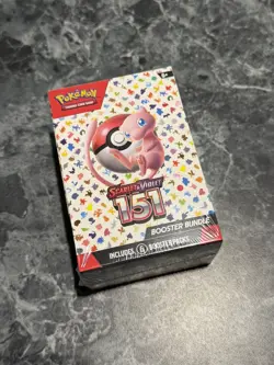 Pokemon Scarlet & Violet 151 Booster Bundle 6 Packs Factory Sealed! - Image 1