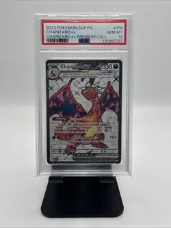 2023 Pokemon SVP en Promo Charizard EX Premium Collection #056 PSA 10 Gem Mint - Image 1