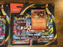 (2) Charmeleon 3-Pack Blister Chaos Rising ME04 Pokemon - Swirls 💫 - Image 5