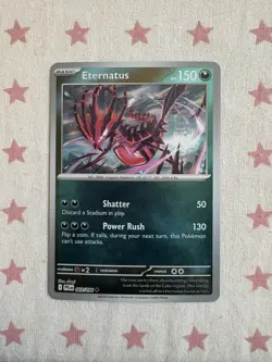 Eternatus 069/094 Phantasmal Flames Reverse Holo Pokemon TCG Card - Image 1
