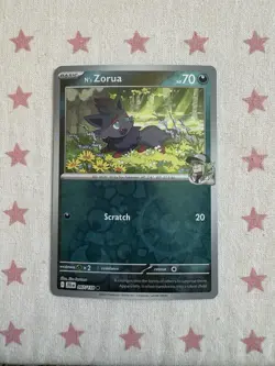 N's Zorua 097/159 Journey Together Reverse Holo Pokemon TCG Card - Image 1