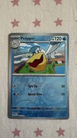 Pelipper 039/159 Journey Together Reverse Holo Pokemon TCG Card - Image 1