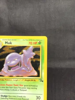 Pokemon Cards: Fossil Rare Holo: Muk 13/62 - Image 4