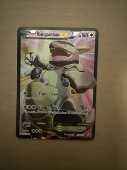 2014 Pokemon XY Flashfire Kangaskhan EX Full Art Holo Card 103/106 - Image 1