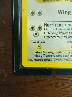 Pidgeot Base Set Non-Holo Jungle Edition - Pokemon Card - Image 5