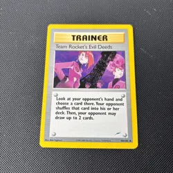 Pokemon Card Neo Destiny Team Rocket's Evil Deeds 103/105 - Image 3
