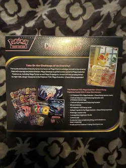 Pokemon Center Elite Trainer Box Mega Evolution: Chaos Rising Pokemon TCG EN 6+ - Image 2