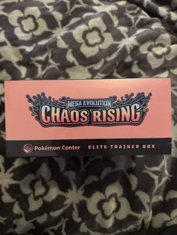 Pokemon Center Elite Trainer Box Mega Evolution: Chaos Rising Pokemon TCG EN 6+ - Image 5
