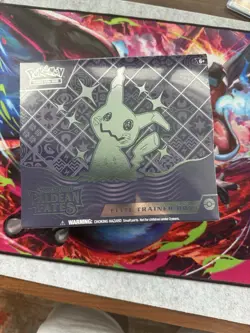 POKEMON SCARLETT & VIOLET PALDEAN FATES ETB NEW SEALED 🔥 - Image 1