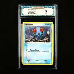 TQG 9 Mint 2006 Pokemon ENG Tentacool #EX-LM 66/92 C - Image 1