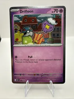 Drifloon 005 Black Star Promo SWIRL Cosmos Holo Pokemon TCG Fresh Near Mint #C - Image 1