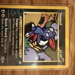Sneasel - 24/64 - Pokemon Neo Revelation 1st Edition Rare Card WOTC NM - Image 3