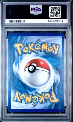 2010 POKEMON HEARTGOLD & SOULSILVER UNDAUNTED 10 UMBREON-HOLO PSA 8 - Image 2
