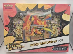 Pokemon TCG Mega Evolution - Ascended Heroes Mega Emboar ex Box - Image 1