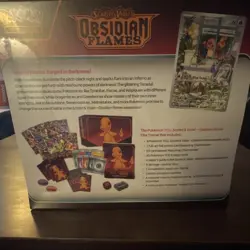 Pokemon Obsidian Flames Elite Trainer Box Charmander Booster Promo - Image 2