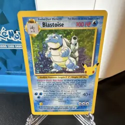 Pokemon TCG Base Set 2 Blastoise 2/102 Holo Promo Card - English - Image 1