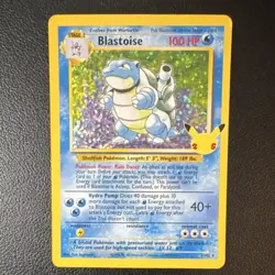 Pokemon TCG Base Set 2 Blastoise 2/102 Holo Promo Card - English - Image 3