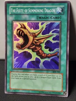 The Flute of Summoning Dragon - SDK-042 - Super Rare YuGiOh! LP Single Card - Image 1