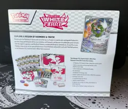 Pokemon Center Exclusive White Flare Elite Trainer Box ETB - Factory Sealed - Image 4