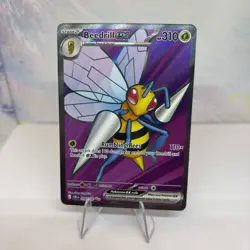Beedrill ex 98/86 Full Art Double Ultra Rare Pokemon Chaos Rising ME04 NM - Image 2
