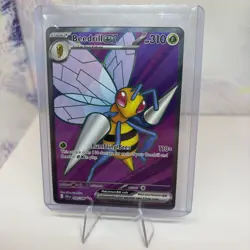 Beedrill ex 98/86 Full Art Double Ultra Rare Pokemon Chaos Rising ME04 NM - Image 4