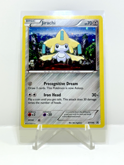 Pokemon XY TCG Jirachi XY195 Holo Promo - Image 1