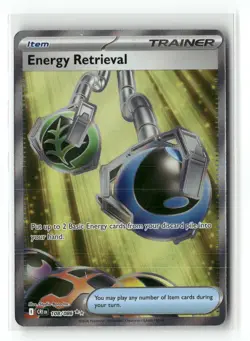 Energy Retrieval 108/086 Ultra Rare ME04: Chaos Rising Pokemon Holo Near Mint - Image 1