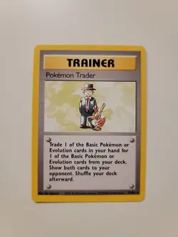 Pokemon TCG - Pokemon Trader - 77/102 - Rare - Base Set Unlimited [Near Mint] - Image 1