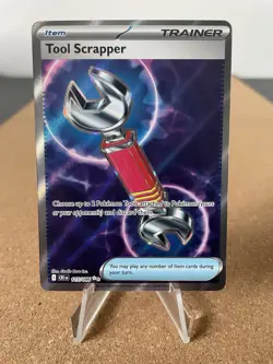 Pokemon Tool Scrapper 115/086 Full Art Ultra Rare Chaos Rising NM Pack Fresh - Image 1