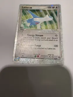 Latios ex 94/97 Dragon Holo Ultra Rare EX 2003 English 100HP Pokemon TCG - Image 1