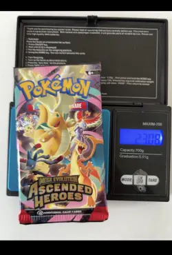 HEAVY, 23.08g Pokemon ascended Heros booster Pack - Image 1