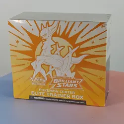 POKEMON CENTER ETB POKEMON SWSH BRILLIANT STARS 2022 OVP SEALED ENGLISCH - Image 1