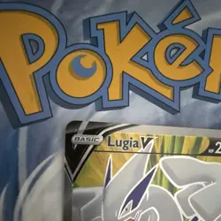 Pokemon TCG Lugia V 185/195 Silver Tempest Ultra Rare Holo ENG 2022 - Image 2