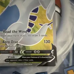 Pokemon TCG Lugia V 185/195 Silver Tempest Ultra Rare Holo ENG 2022 - Image 4