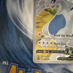Pokemon TCG Lugia V 185/195 Silver Tempest Ultra Rare Holo ENG 2022 - Image 5