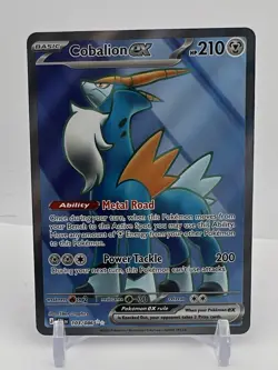 Pokemon Cobalion ex 103/086 Chaos Rising Full Art Ultra Rare Near Mint - Image 1