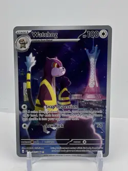 Watchdog (97/86) Holo Chaos Rising Illustration Rare Pokemon Card NM - Image 1