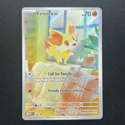 Fennekin - 080 Chaos Rising ETB Promo - Black Star Promo - Alt Art Pokemon Card - Image 1