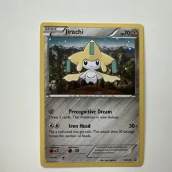 Pokemon TCG Jirachi HOLO XY195 2017 PROMO - Image 1