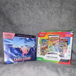 Pokemon TCG Chaos Rising Elite Trainer Box & First Partner Pack Series 1 - Image 1