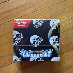 Pokemon Chaos Rising Booster Box New Sealed - Image 1