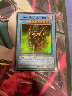 YUGIOH - DARK MASTER ZORC - SUPER RARE - DR1 - LP - Image 1