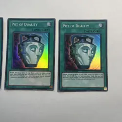 x3 - Pot of Duality - CT08-EN008 - Super Rare - Limited - Yugioh - VLP- LP - Image 2